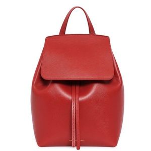 Mansur Gavriel Saffiano Mini Backpack 🎒